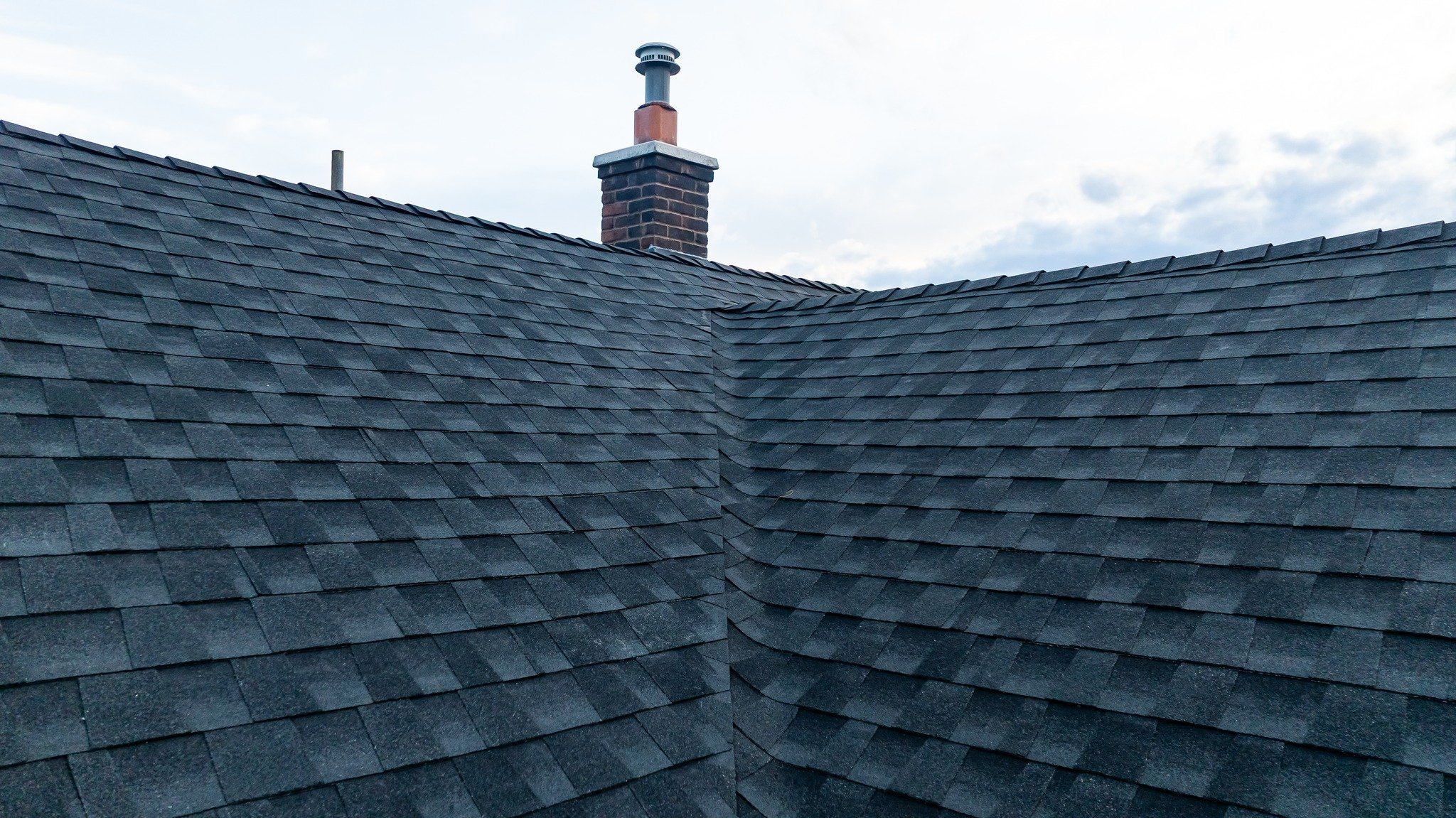 Completed roof replacement by RC Roofing